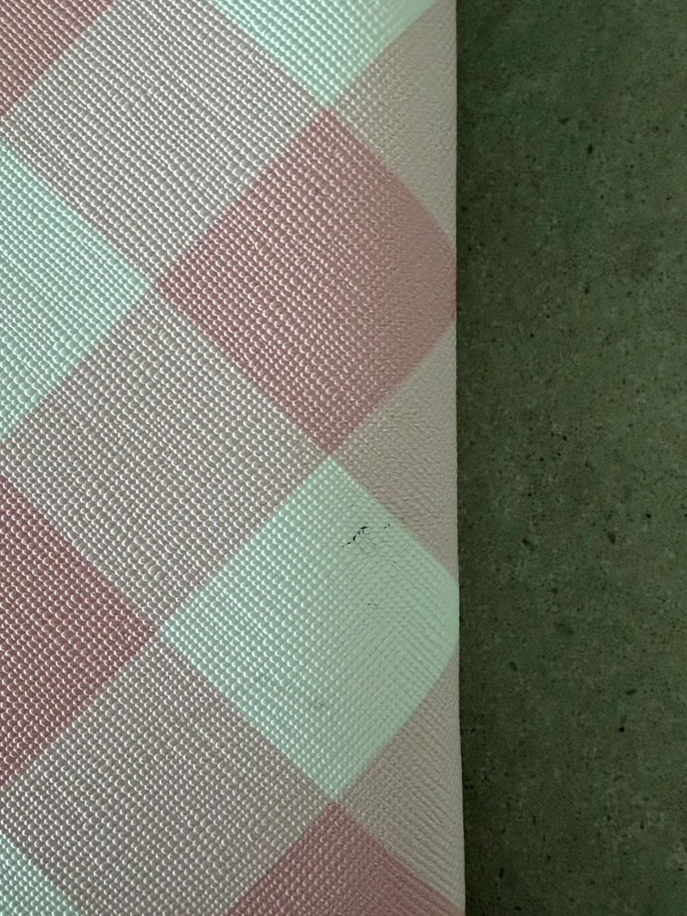 NWOT kate spade Pink Gingham Zip Pouch